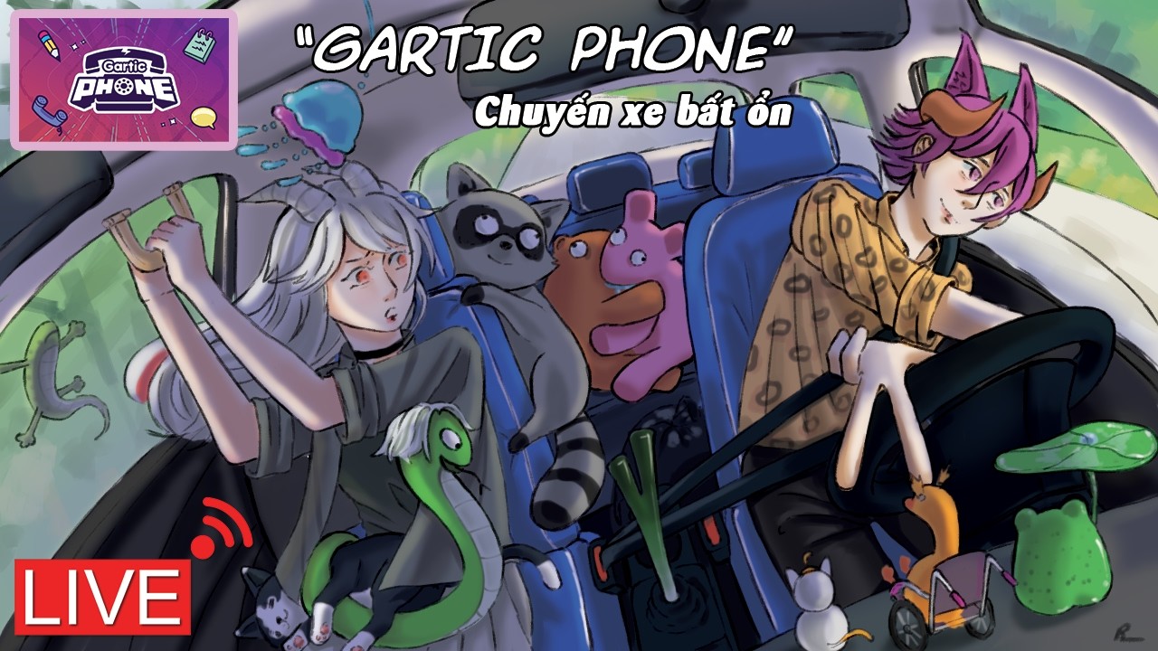 【Livestream】Garticphone !!! #13