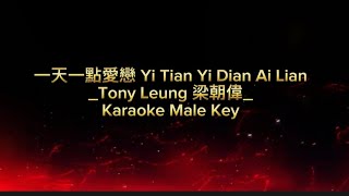 一天一點愛戀 Yi Tian Yi Dian Ai Lian (Tony Leung 梁朝偉)-Karaoke Male Key