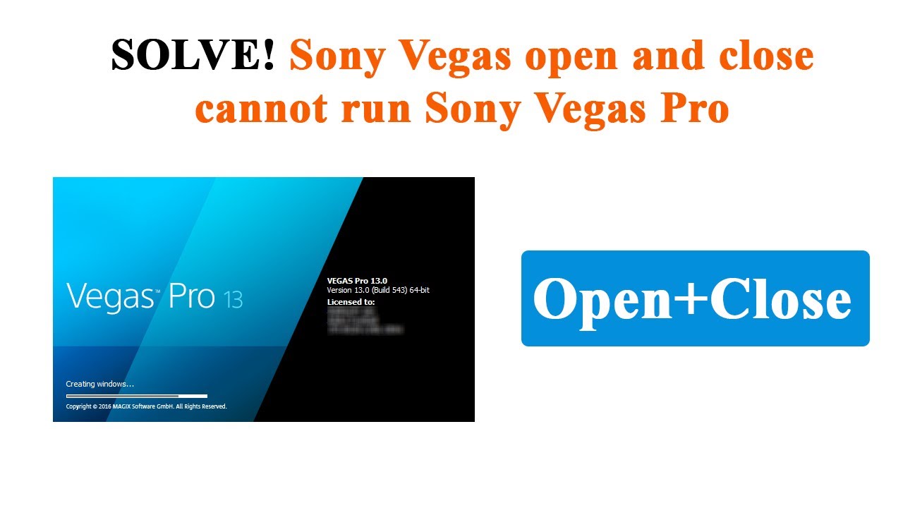 Contact Sony Vegas Support