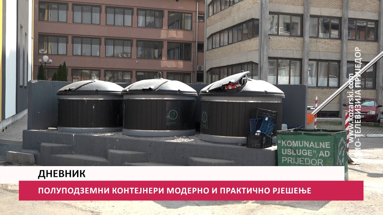 POLUPODZEMNI KONTEJNERI MODERNO I PRAKTIČNO RJEŠENJE