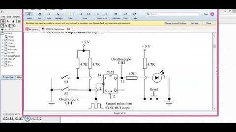 DESIGNING JK FLIP FLOP USING LOGISIM EVOLUTION