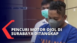 Kasus Pencurian Motor Ojol di Surabaya : Pelaku Ditangkap, Presiden Ganti Dengan Motor Baru!