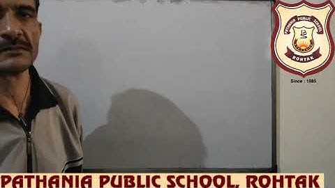 Pathania Public School main campus,Rohtak. Chapter 11, area of plane figures.