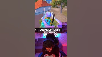 JONATHAN GAMING GOD LEVEL 1V3 CLUTCH! HACKER OR WOTT!😱#jonathan #shortvideo #clutch #pubgmobile