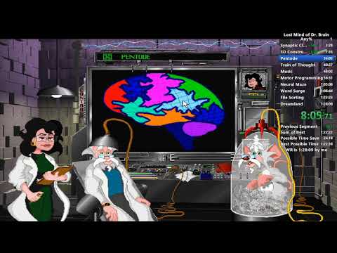 WORLD RECORD Lost Mind of Dr. Brain Speedrun, Any% in 1:22:35