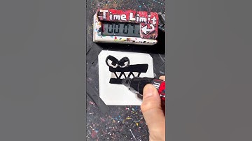 【ASMR】Drawing F (AlphabetLore)in 40Sec