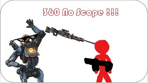 Pathfinder 360 NoScope on Training Range | Apex Legends