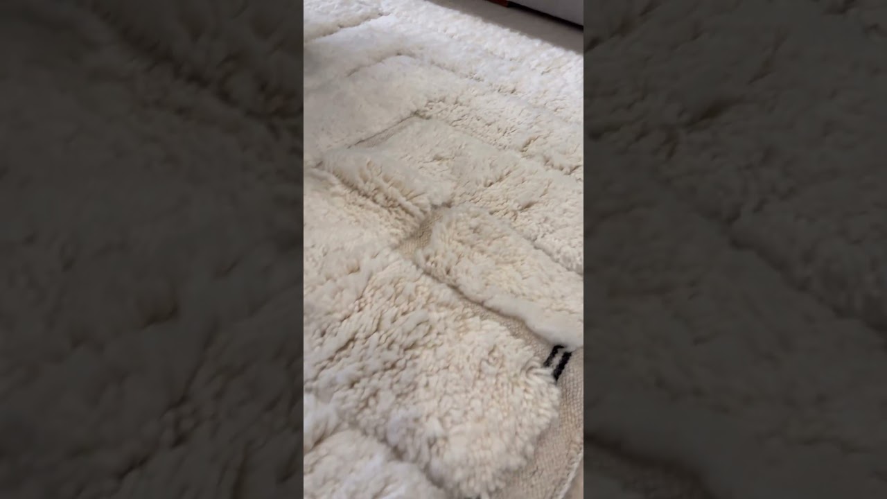 Unboxing Tapis Berbère Beni Ouarain
