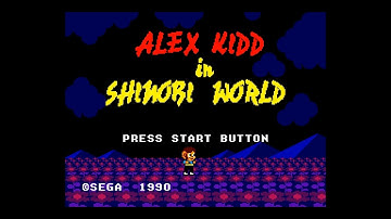Alex Kidd in Shinobi World (Master System PSG) - BGM 03: Round 1 - City and Construction Site