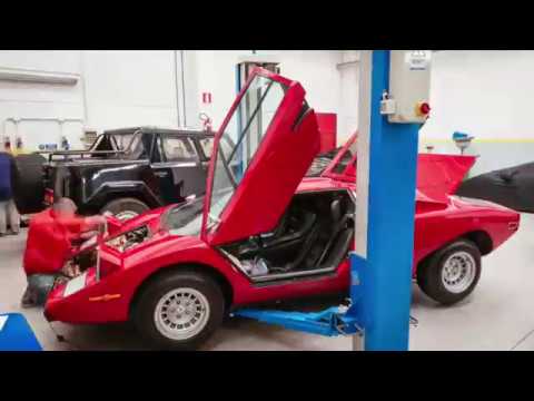 Lamborghini Countach Lp400 Restoration Time Lapse By Kidston Sa Youtube