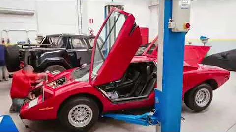 Lamborghini Countach LP400 1120010 restoration time lapse by Kidston SA