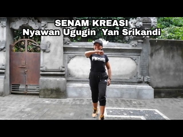 Lagu Bali VIRAL‼️Nyawan Ugugin(Yan Srikandi)#senam #senamkreasi _choreo by me gerakan mudah diikuti class=