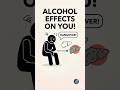 Alcohol effects? What happens to your liver? - Curse of Curiosity #shorts #viralshorts #alcohol #fun