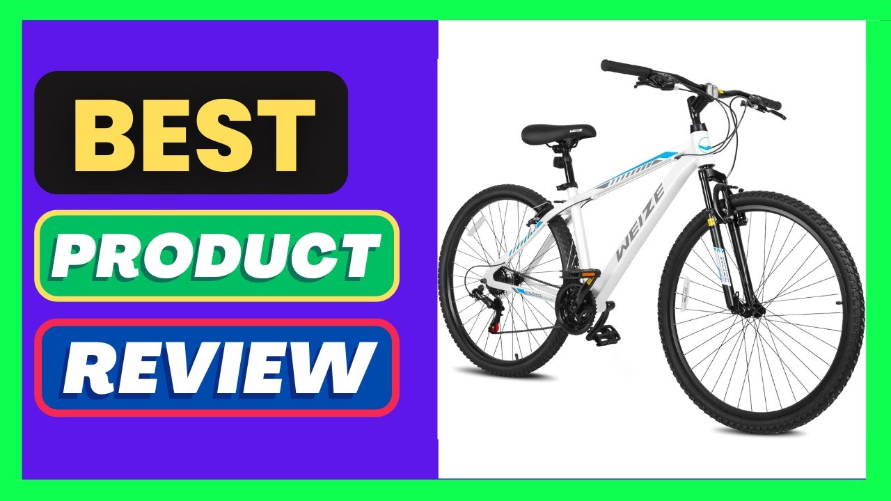 WEIZE Hardtail Mountain Bike, 29 Inch Wheels Outdoor Cycling