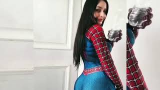 Sexy Spider Girl Cosplay 😍🔥❤️