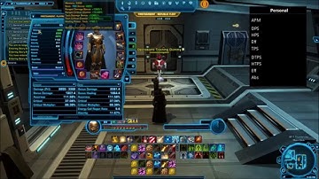 Gunnery Commando 5,955 dps parse 4.0 #2 Swtor 1 million hp operations dummy