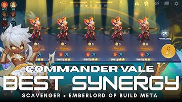 The BEST Synergy for VALE COMMANDER! (Guaranteed Win Strategy) | Magic Chess Go go