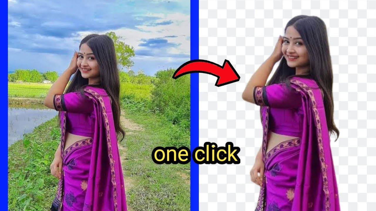 How To Remove Photo Background Only One Click Ek He Click Me In Photo 