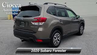Used 2020 Subaru Forester Premium, York, PA S240661A