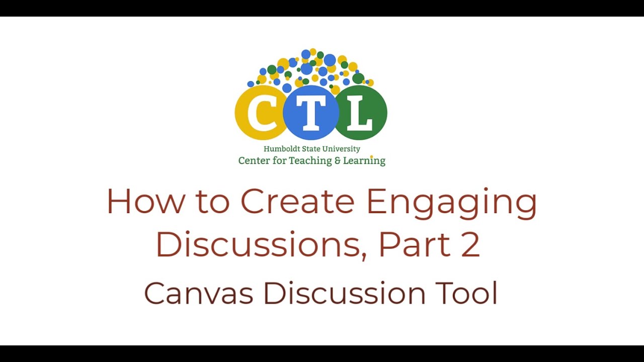 How to: Create an Engaging Discussion Activity, Part 2 - YouTube