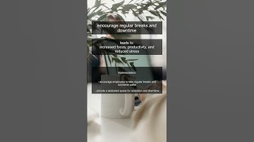 Encouraging Regular Breaks #RegularBreaks #FocusImprovement #ProductivityBoost #StressReduction