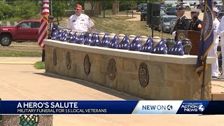 Remains of unclaimed US veterans laid to rest