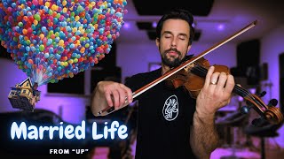 "Married Life" from "Up" - Violin Tutorial