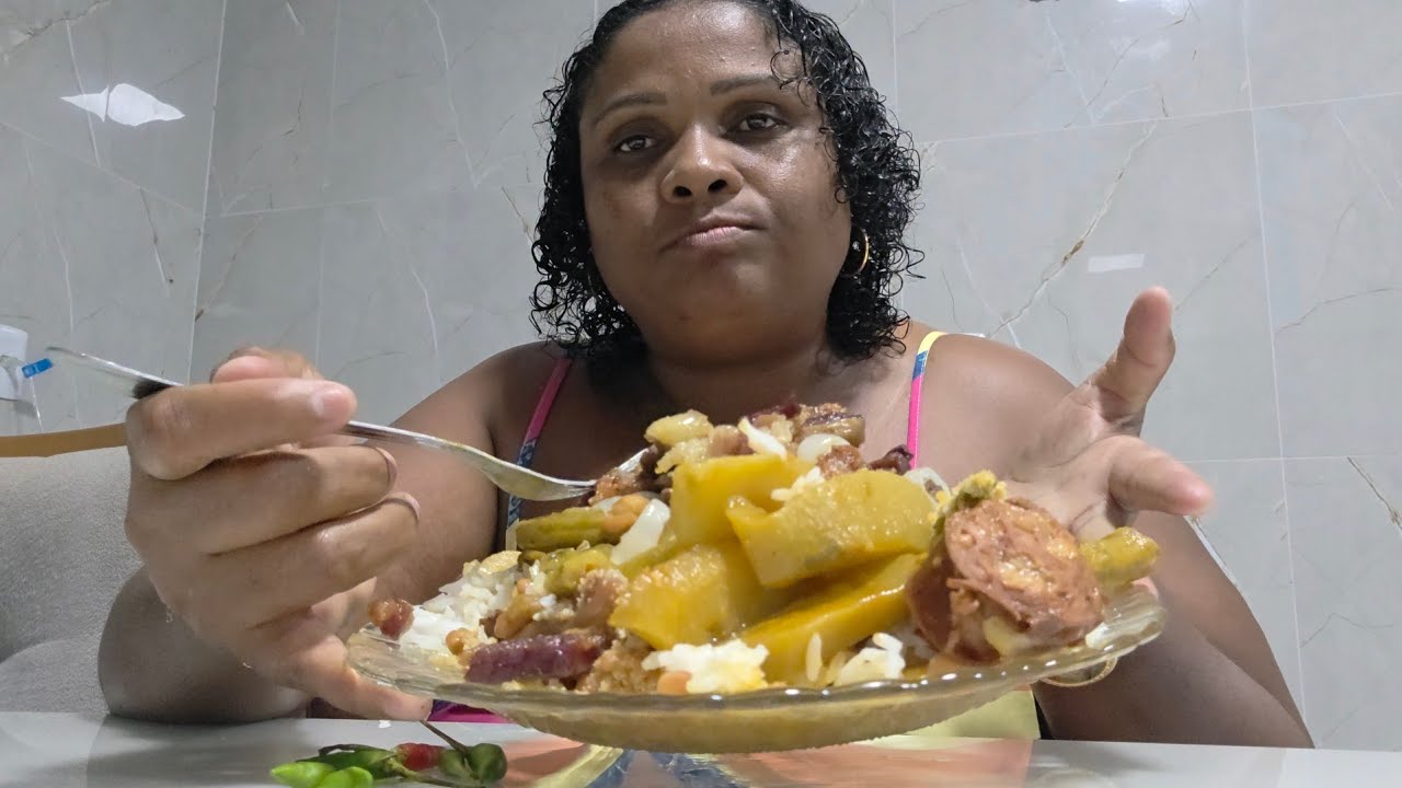 ALMOÇO DE HOJE AQUI NA ROÇA TA MUITO GOSTOSO 😋😋😋😋😋