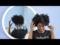wash n go on 4c hair | adwoa beauty blue tansy collection