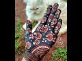 beautiful floral Mehndi design #2025 #shorts #easy viralvideo # trending #mehndi #hennadesign