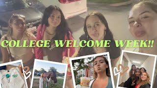 College Welcome Week!