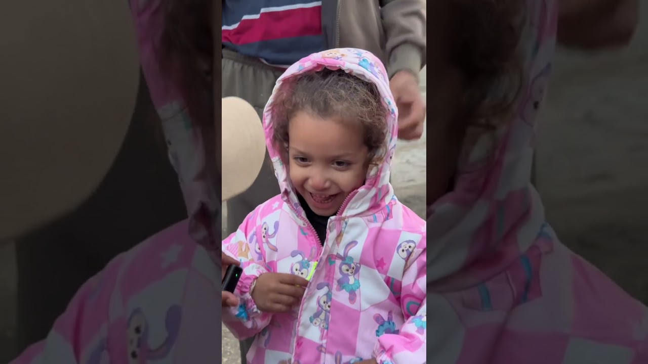 فرحة الأطفال في شمال #غزة 😍