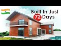 How a farmhouse is built with Pronto Sheet? | Prefab house tour in India