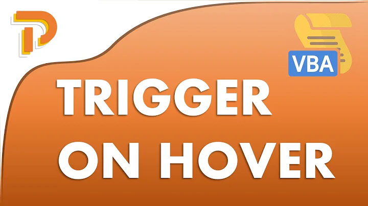 [Quick Tutorials] Trigger on Hover - Microsoft PowerPoint VBA