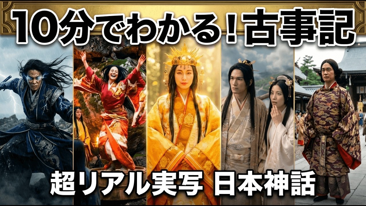 Japanese Mythology] The Kojiki: The Story of How Japan Began