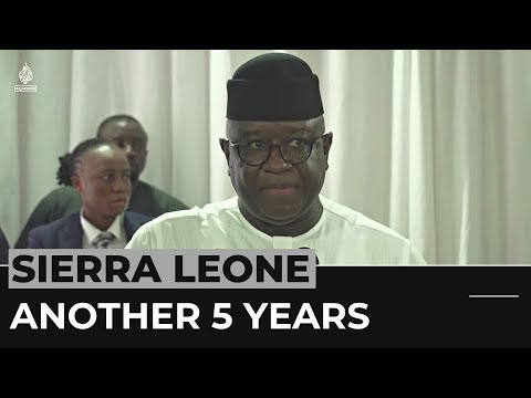 Sierra Leone elections: President Julius Maada bio back in office