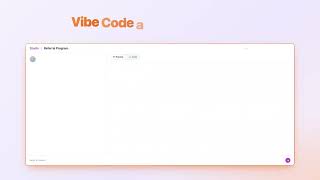 Vibe Code Mentore Program Hub