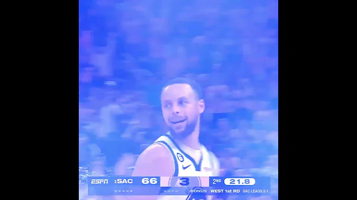 Chase Center saw an epic duel between Swipa & Steph! 💫 #PlayoffMode #shorts