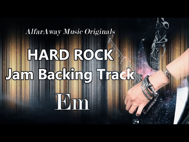 HARD ROCK Jam Backing Track Em class=
