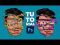 ✨ Crea IMPRESIONANTES Ilustraciones con este efecto 🤯 | Photoshop Tutorial