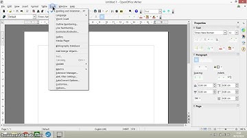 Open Office- How to Change Your Icons to High Contrast
