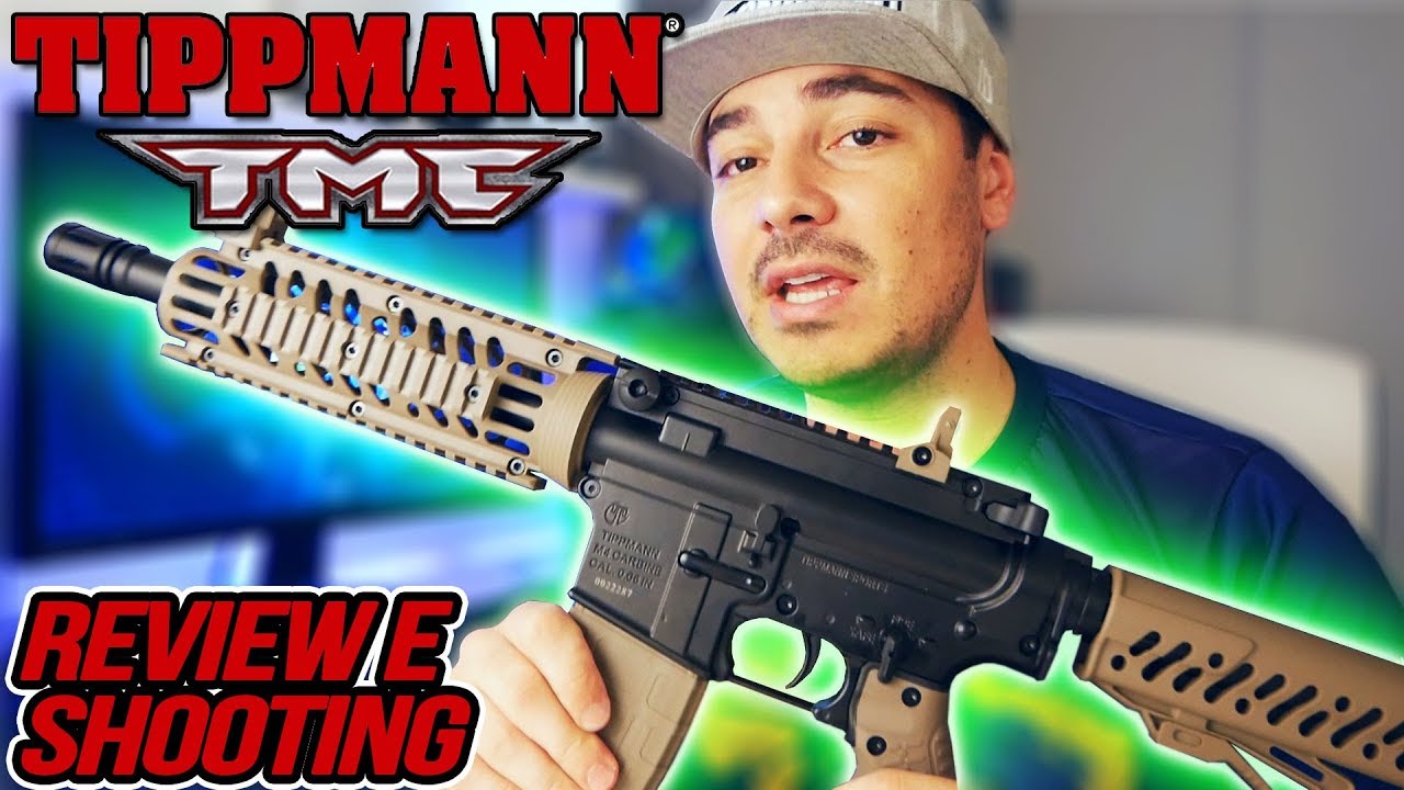 TIPPMANN TMC REVIEW + SHOOTING Paintball Brasil YouTube