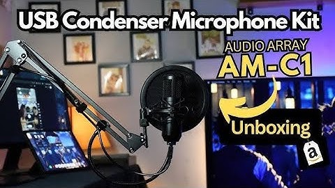 AM-C1:USB Condenser Microphone Kit Unboxing #youtubemic #bitu8777 #amazon  #explore #explorepag #mic