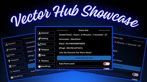 FREE KEYLESS BLOXFRUITS SCRIPT｜VECTOR HUB