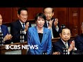 Sanae Takaichi becomes Japan's first female prime minister