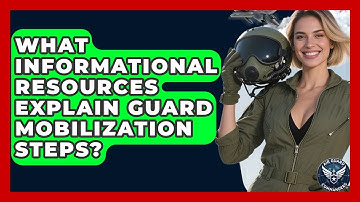 What Informational Resources Explain Guard Mobilization Steps? | Air Guard Commanders