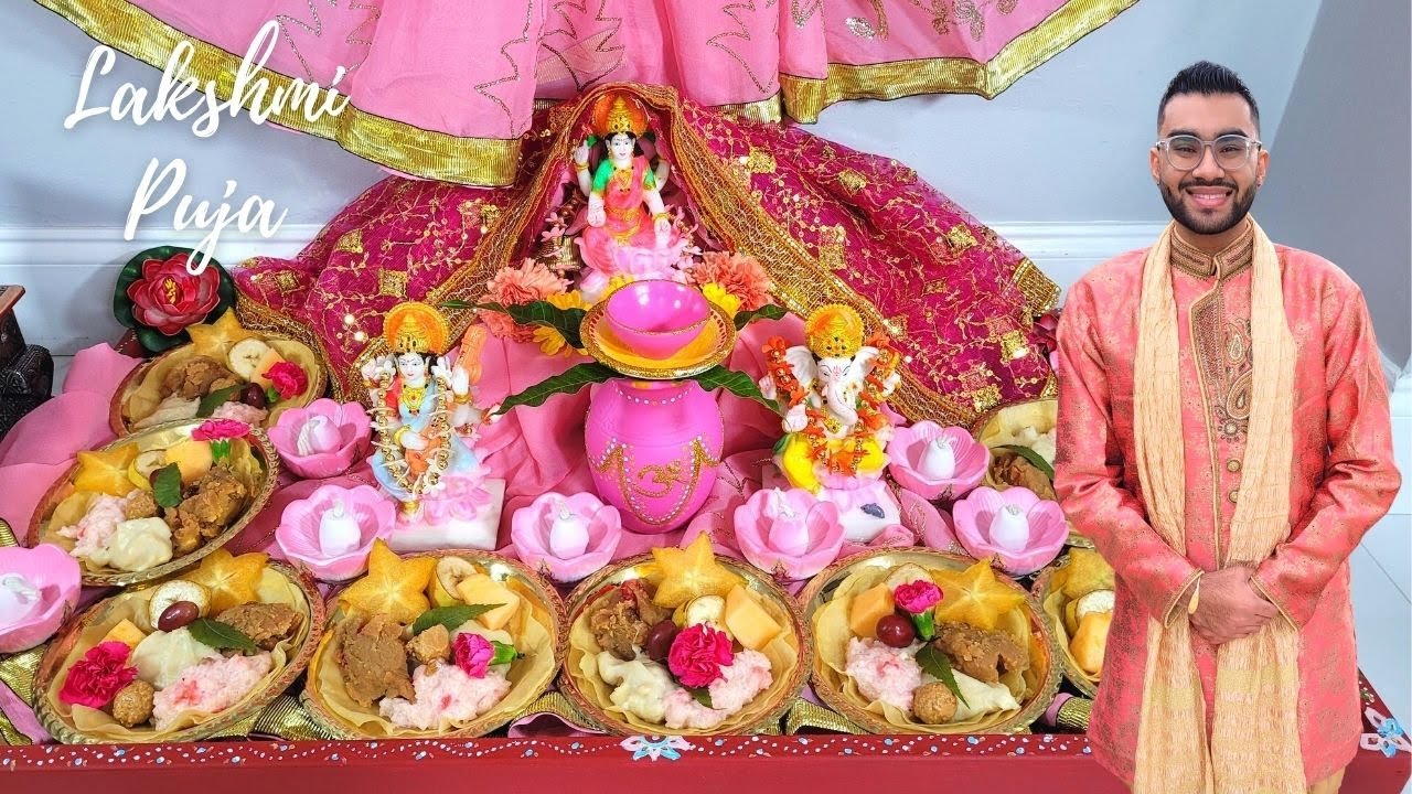 Diwali Puja Set Up || Lakshmi Puja Preparation 