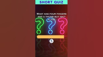 Fun Riddle Game: What Has 4 Fingers and a Thumb, But Isn