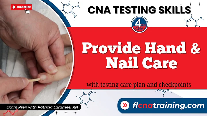 How to Perform Hand and Nail Care | CNA Skills for Prometric Exam