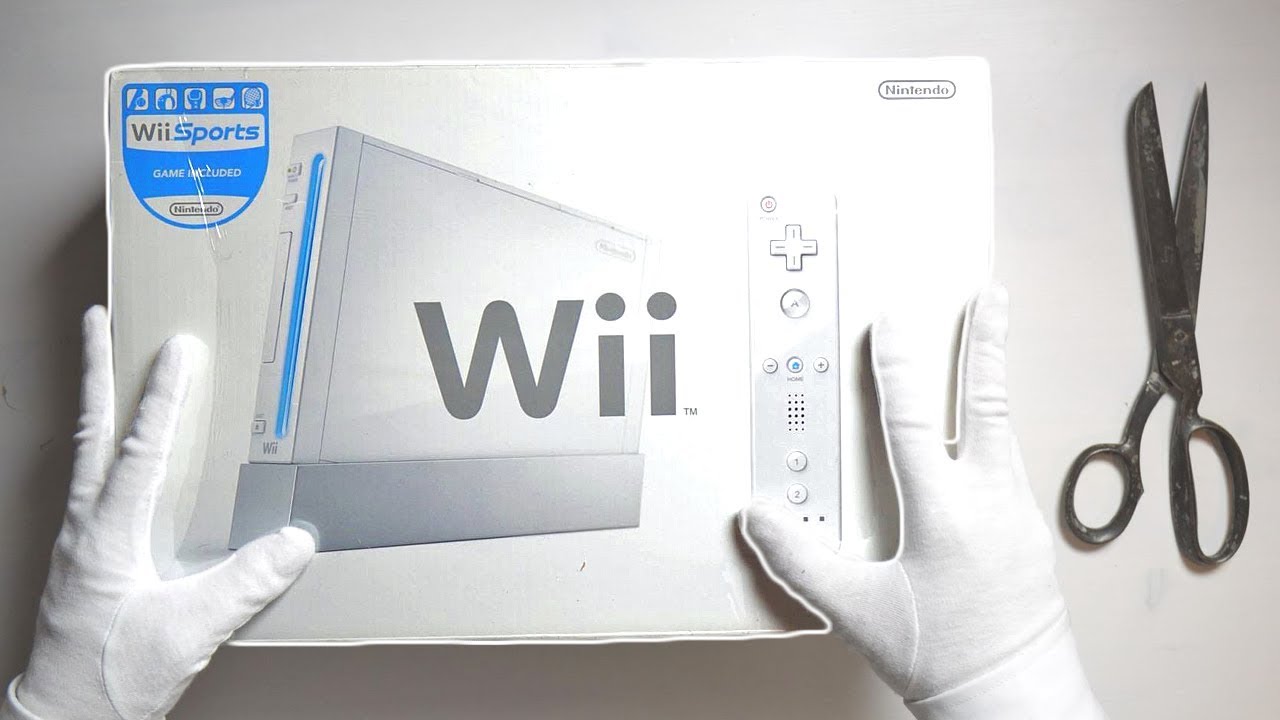 nintendo wii sports console